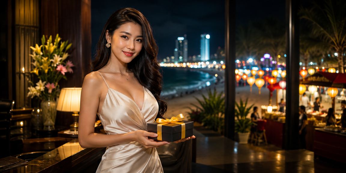 Không khí casino và cá cược sôi động tại chợ đêm Đà Nẵng về đêm