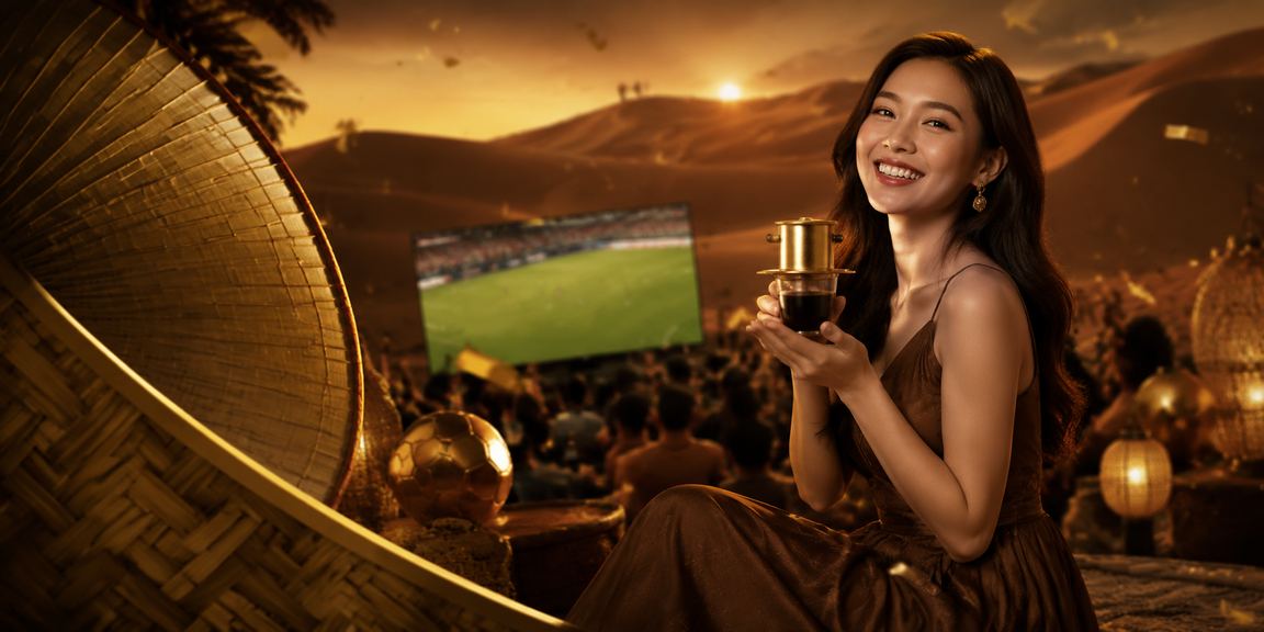 Người chơi casino tại Mũi Né với nón lá truyền thống – không khí giải trí Việt Nam hiện đại